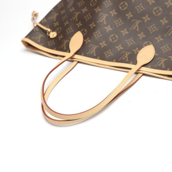 Louis Vuitton Neverfull MM Monogram Pivoine Tote Bag LV - Picture 5 of 11